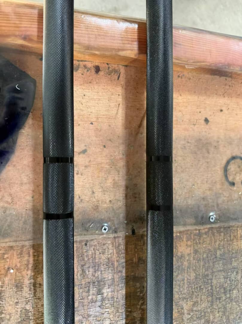 Healthy Bastards — Barbell · knurling